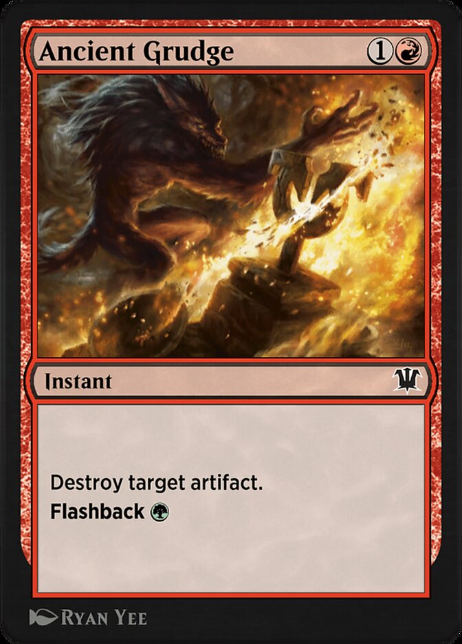 Ancient Grudge HA5-12 Historic Anthology 5 Magic card