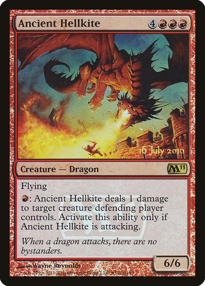 Ancient Hellkite PM11-122STAR Magic 2011 Promos Magic card