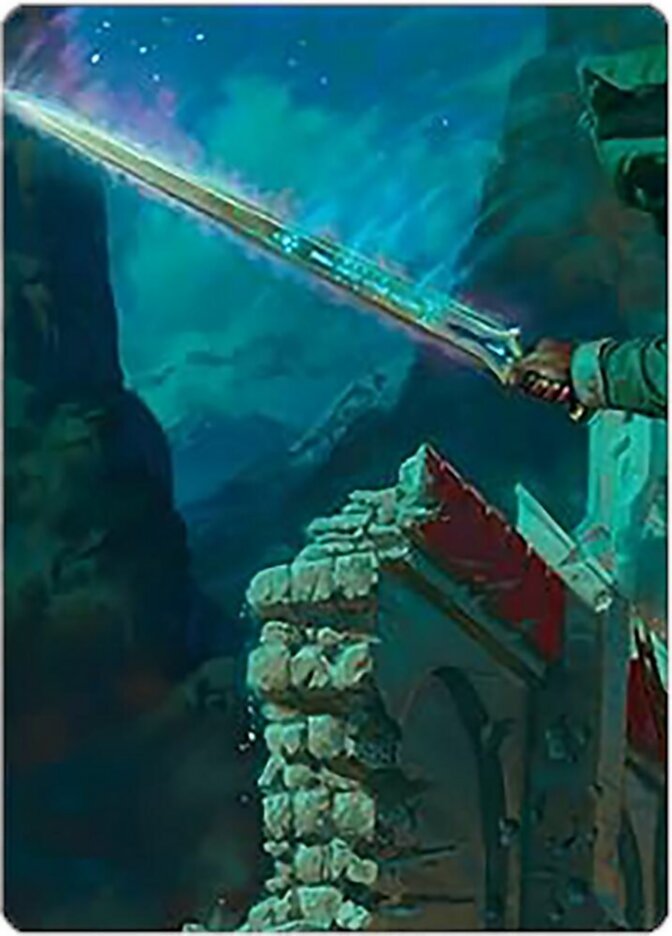 Andúril, Narsil Reforged // Andúril, Narsil Reforged ALTC-1 Tales of Middle-earth Scene Box Magic card