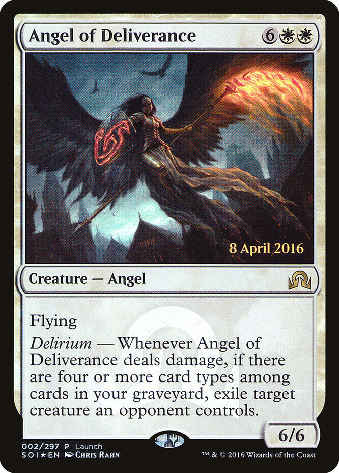 Angel of Deliverance PSOI-2 Shadows over Innistrad Promos Magic card