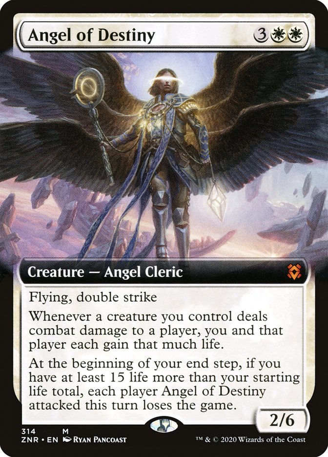 Angel of Destiny ZNR-314 Zendikar Rising Magic card