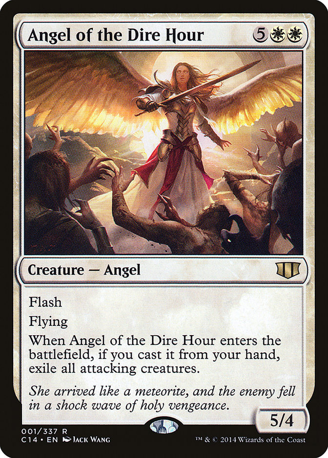 Angel of the Dire Hour C14-1 Commander 2014 Magic card