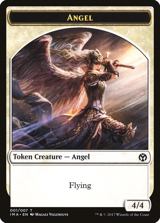 Angel TIMA-1 Iconic Masters Tokens Magic card