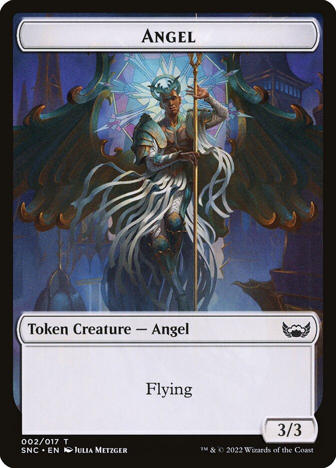 Angel TSNC-2 Streets of New Capenna Tokens Magic card