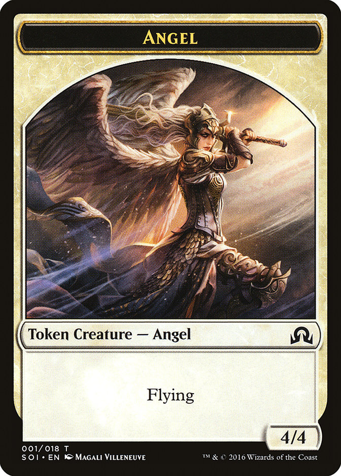 Angel TSOI-1 Shadows over Innistrad Tokens Magic card