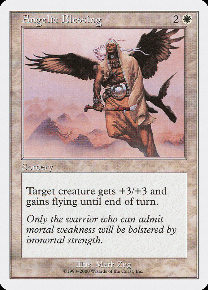 Angelic Blessing S00-1 Starter 2000 Magic card