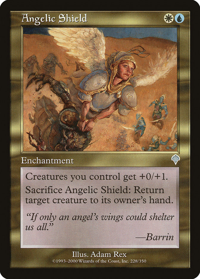Angelic Shield INV-228 Invasion Magic card