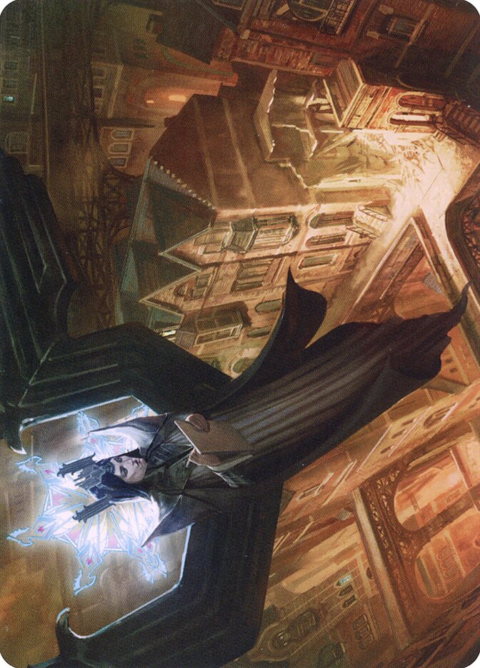 Angelic Sleuth // Angelic Sleuth ASNC-48 New Capenna Art Series Magic card