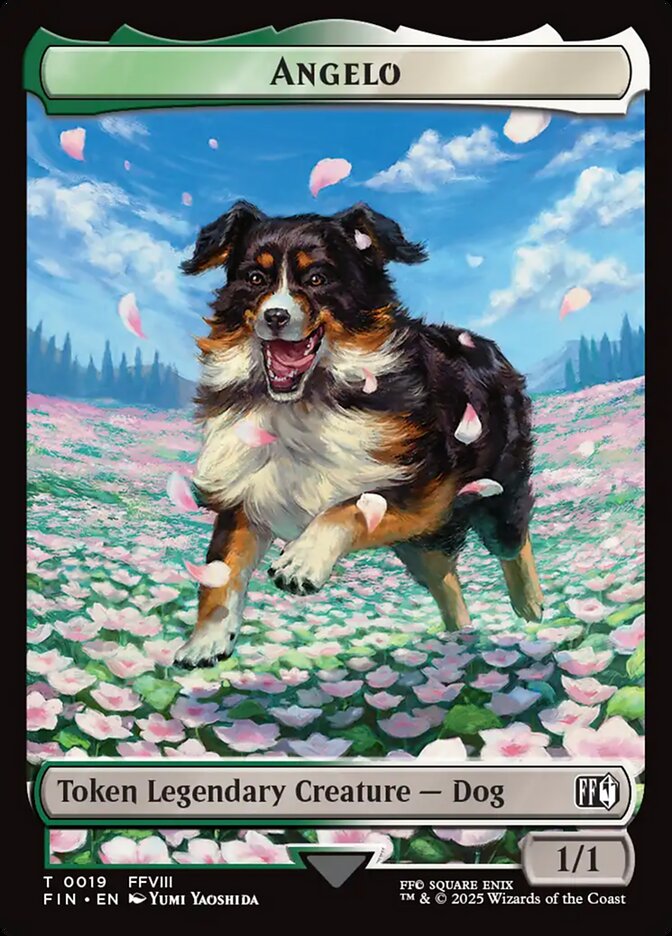 Angelo TFIN-19 Final Fantasy Tokens Magic card