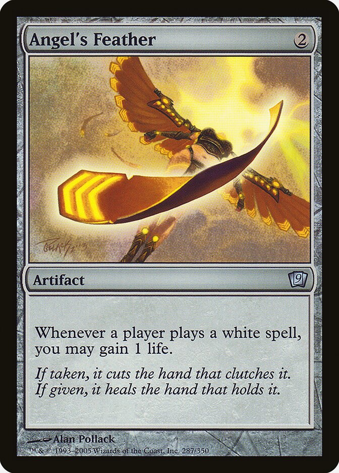 Angel's Feather 9ED-287STAR Ninth Edition Magic card