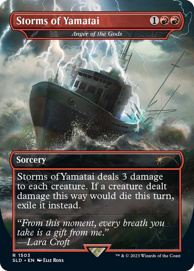 Anger of the Gods SLD-1503 Secret Lair Drop Magic card