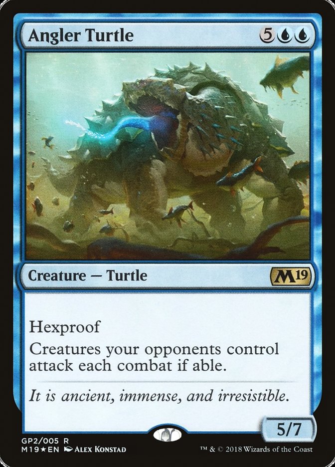 Angler Turtle G18-GP2 M19 Gift Pack Magic card