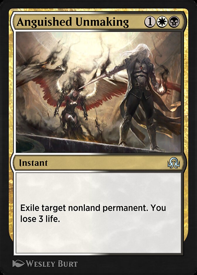 Anguished Unmaking SIR-229 Shadows over Innistrad Remastered Magic card