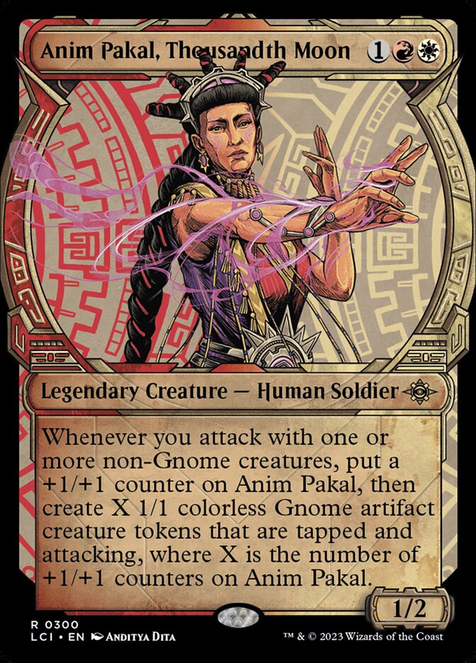 Anim Pakal, Thousandth Moon LCI-300 The Lost Caverns of Ixalan Magic card