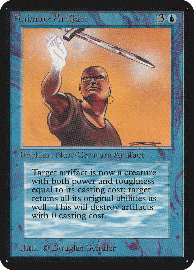 Animate Artifact LEA-48 Limited Edition Alpha Magic card