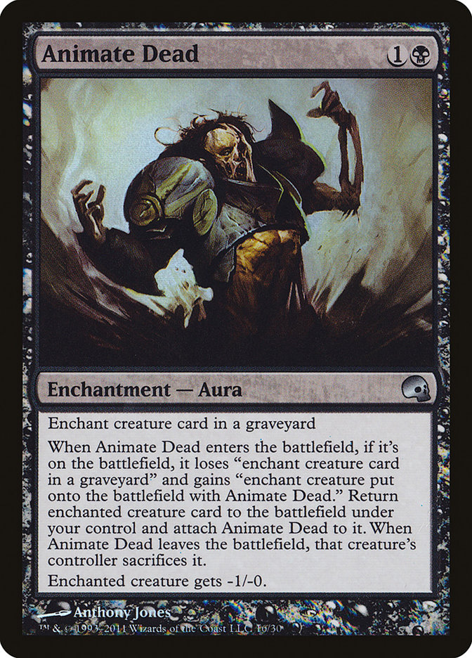 Animate Dead PD3-16 Premium Deck Series: Graveborn Magic card