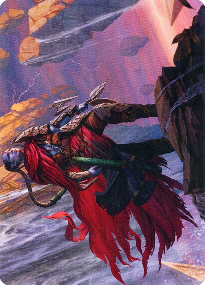 Anowon, the Ruin Thief // Anowon, the Ruin Thief AZNR-75 Zendikar Rising Art Series Magic card