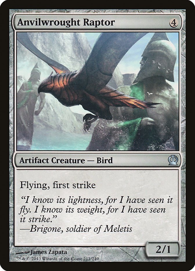 Anvilwrought Raptor THS-211 Theros Magic card