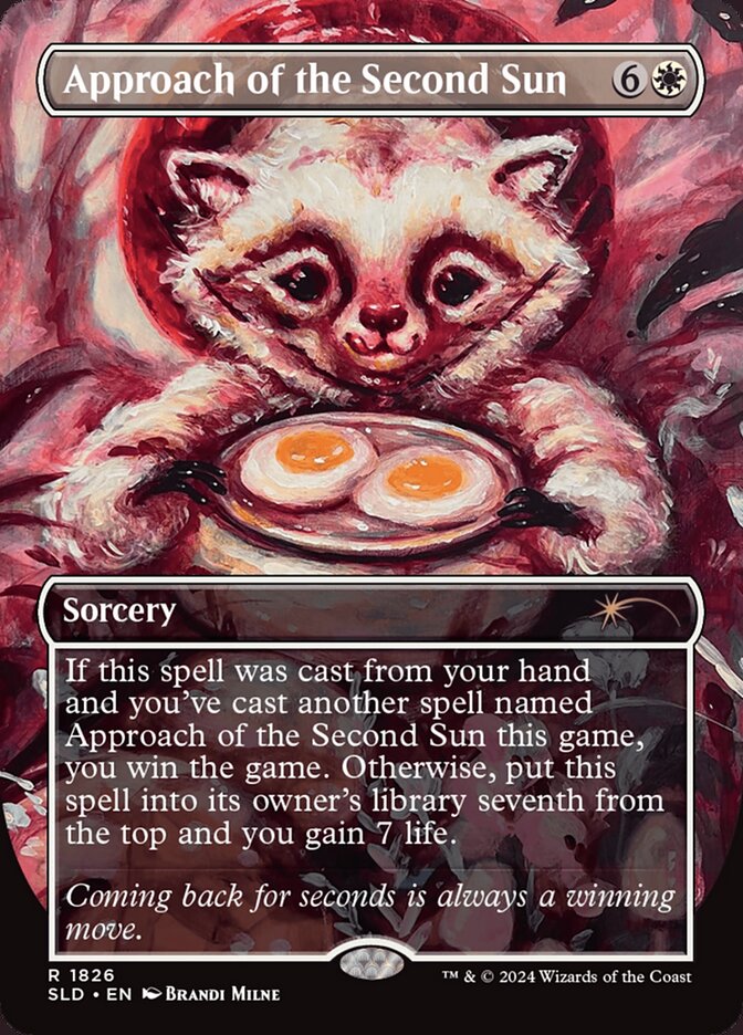 Approach of the Second Sun SLD-1826 Secret Lair Drop Magic card