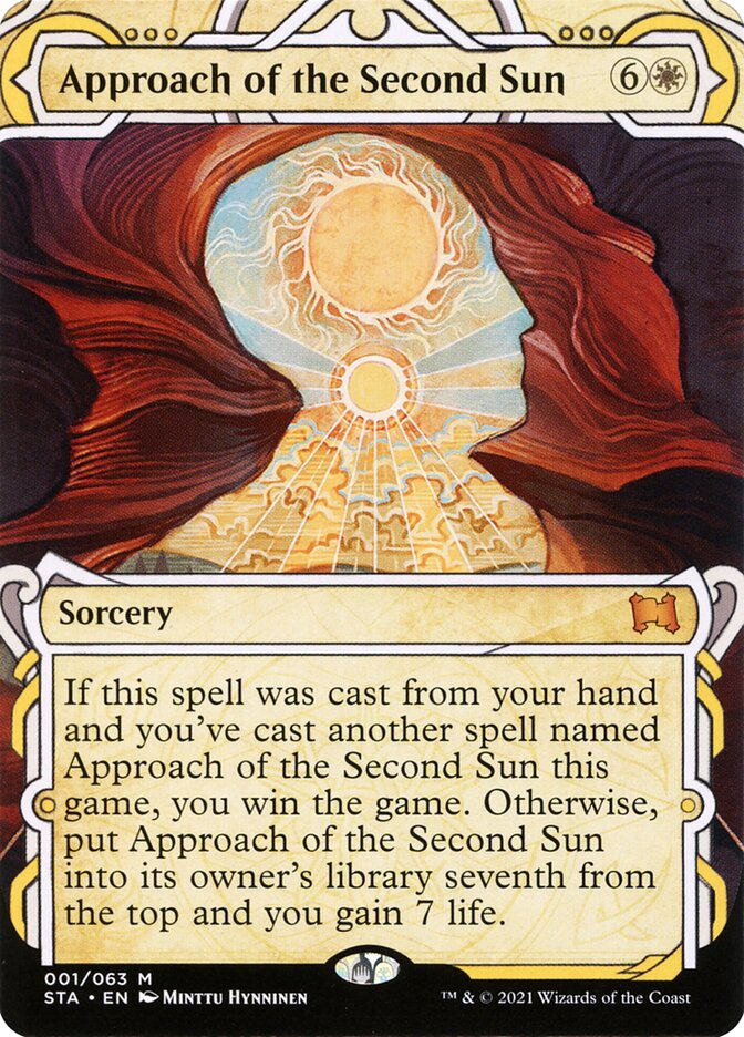 Approach of the Second Sun STA-1 Strixhaven Mystical Archive Magic card