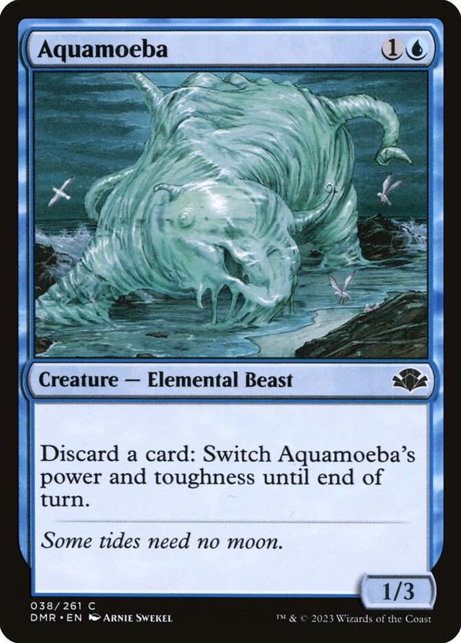 Aquamoeba DMR-38 Dominaria Remastered Magic card