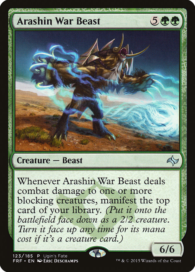 Arashin War Beast UGIN-123 Ugin's Fate Magic card