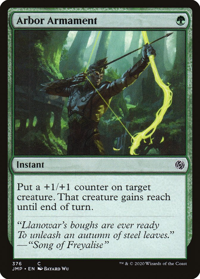 Arbor Armament JMP-376 Jumpstart Magic card