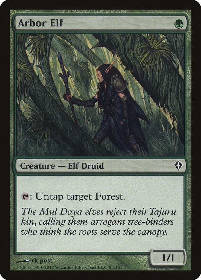 Arbor Elf WWK-95 Worldwake Magic card