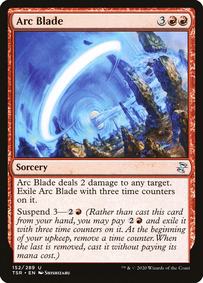 Arc Blade TSR-152 Time Spiral Remastered Magic card