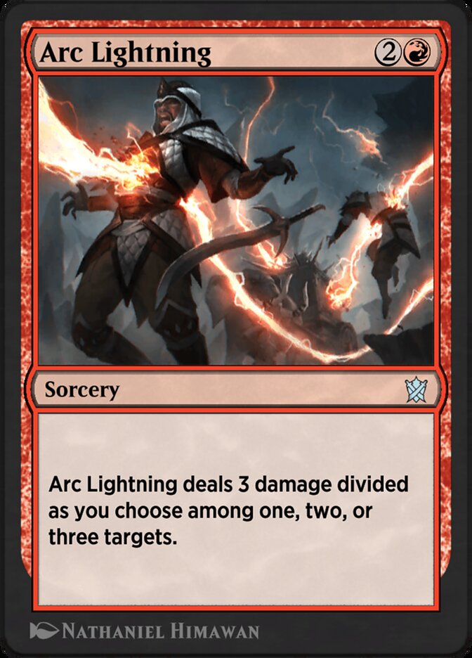 Arc Lightning KTK-97Y Khans of Tarkir Magic card