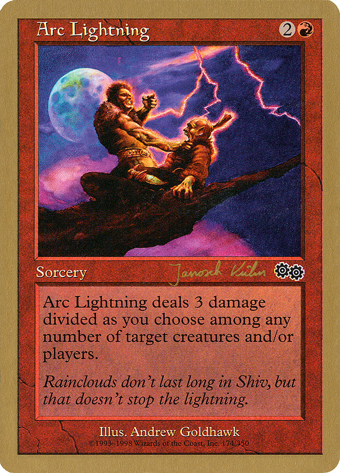 Arc Lightning WC00-JK174 World Championship Decks 2000 Magic card