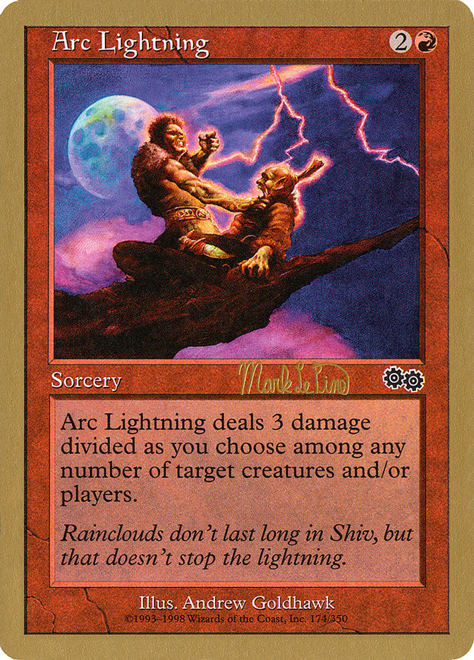 Arc Lightning WC99-MLP174 World Championship Decks 1999 Magic card