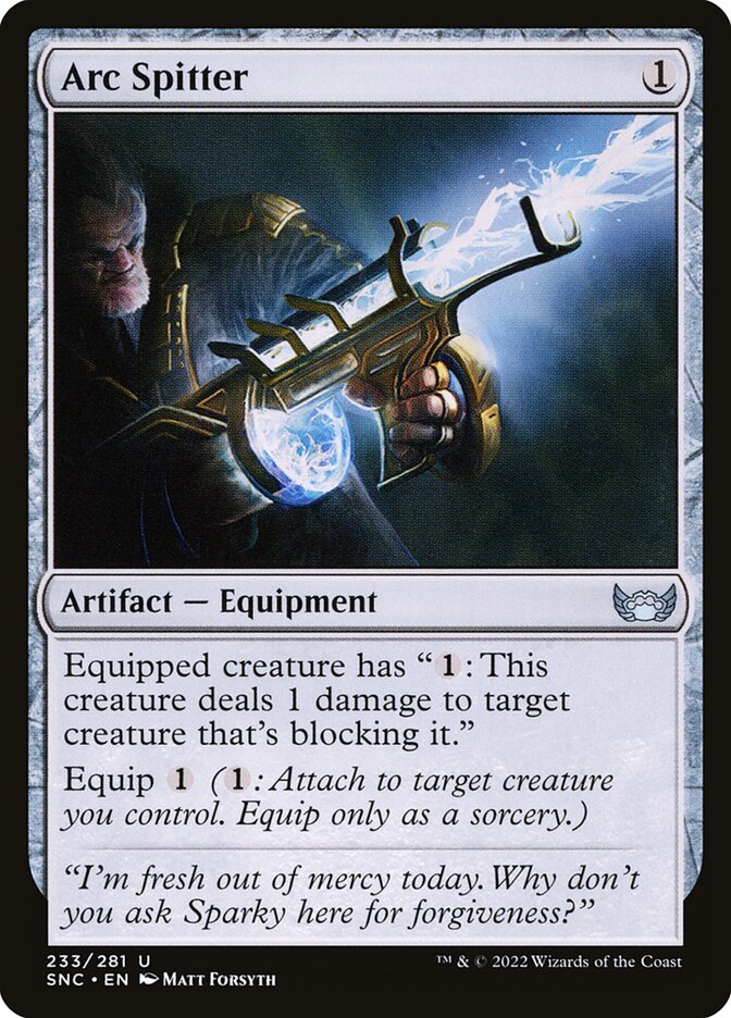 Arc Spitter SNC-233 Streets of New Capenna Magic card