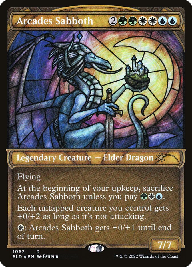 Arcades Sabboth SLD-1067 Secret Lair Drop Magic card