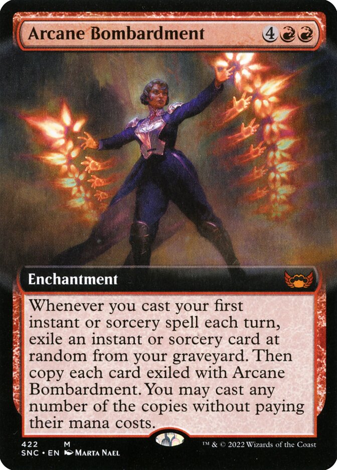 Arcane Bombardment SNC-422 Streets of New Capenna Magic card