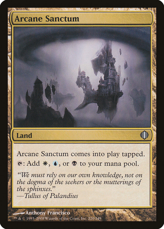 Arcane Sanctum ALA-220 Shards of Alara Magic card