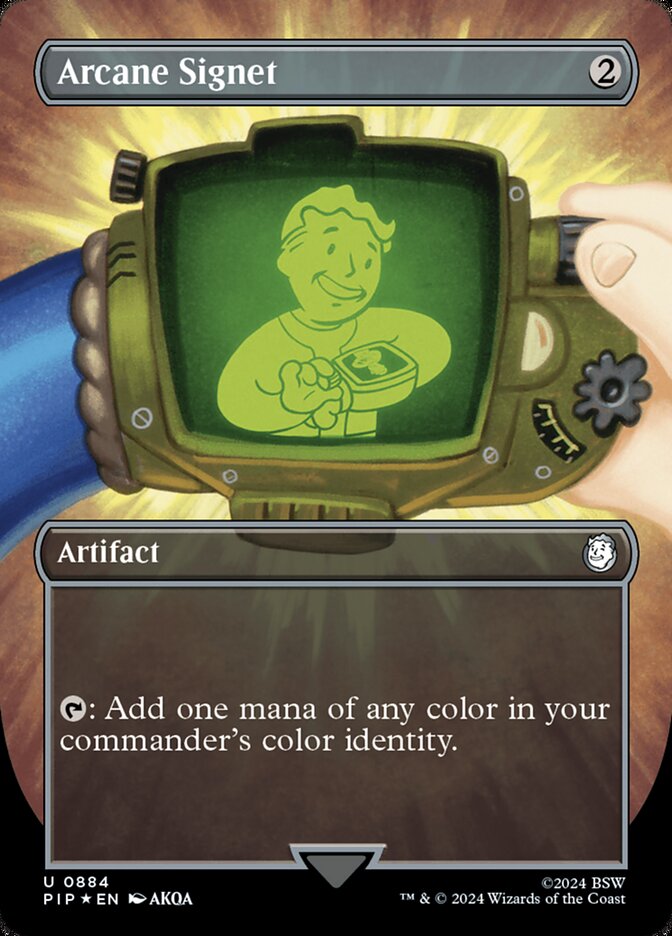 Arcane Signet PIP-884 Fallout Magic card