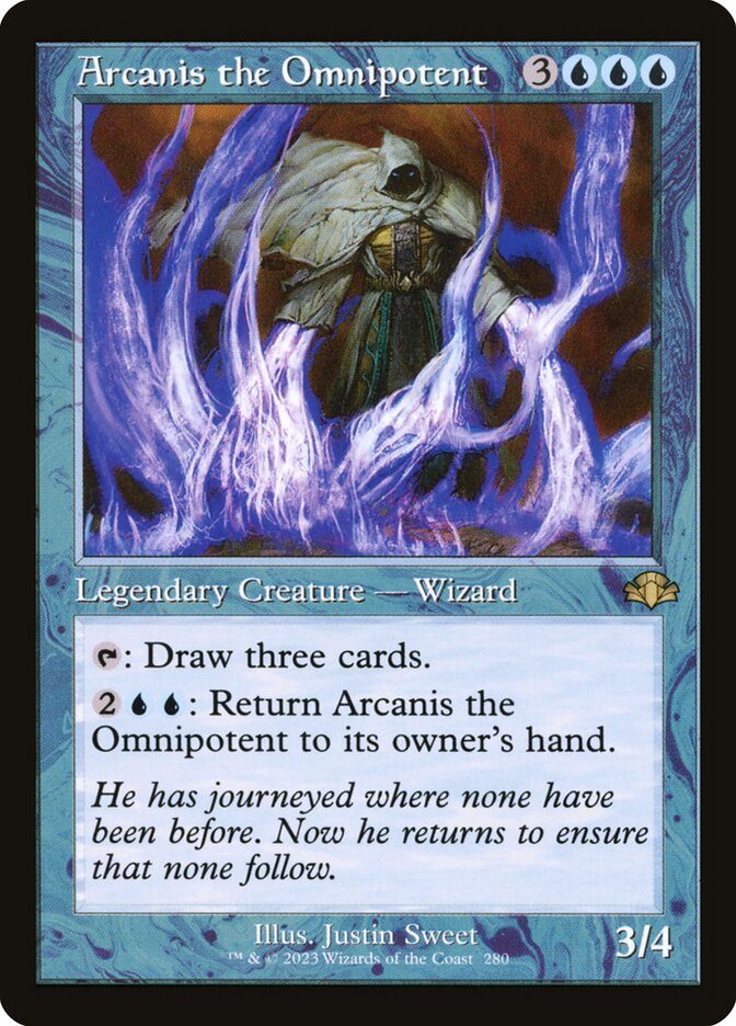 Arcanis the Omnipotent DMR-280 Dominaria Remastered Magic card