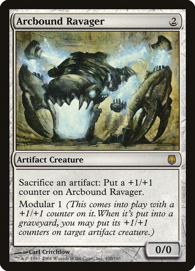 Arcbound Ravager DST-100 Darksteel Magic card