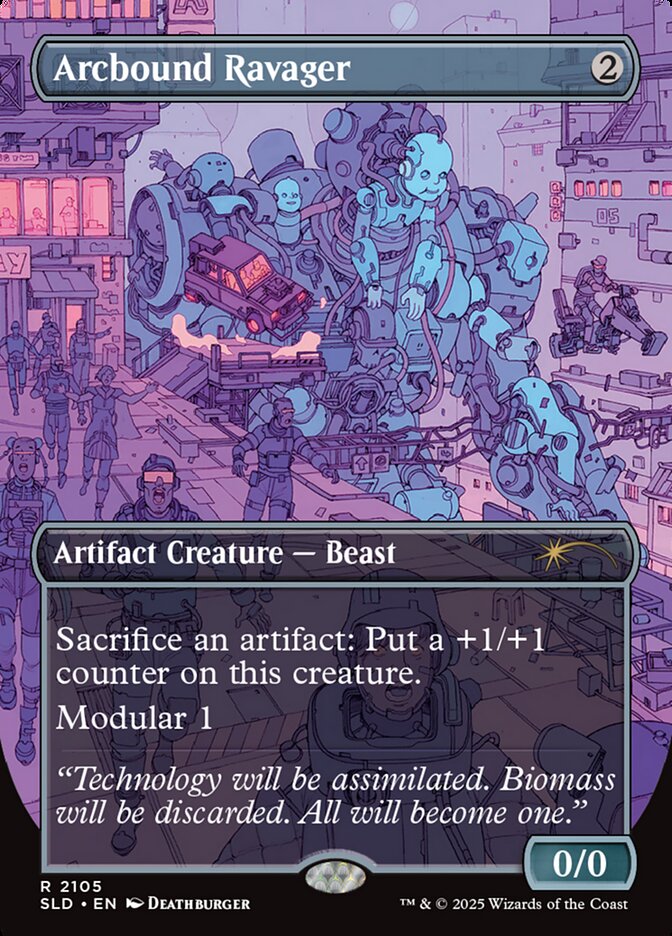 Arcbound Ravager SLD-2105 Secret Lair Drop Magic card