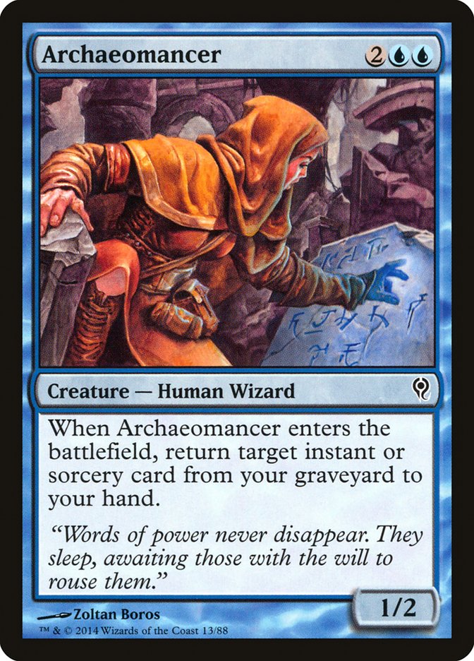 Archaeomancer DDM-13 Duel Decks: Jace vs. Vraska Magic card