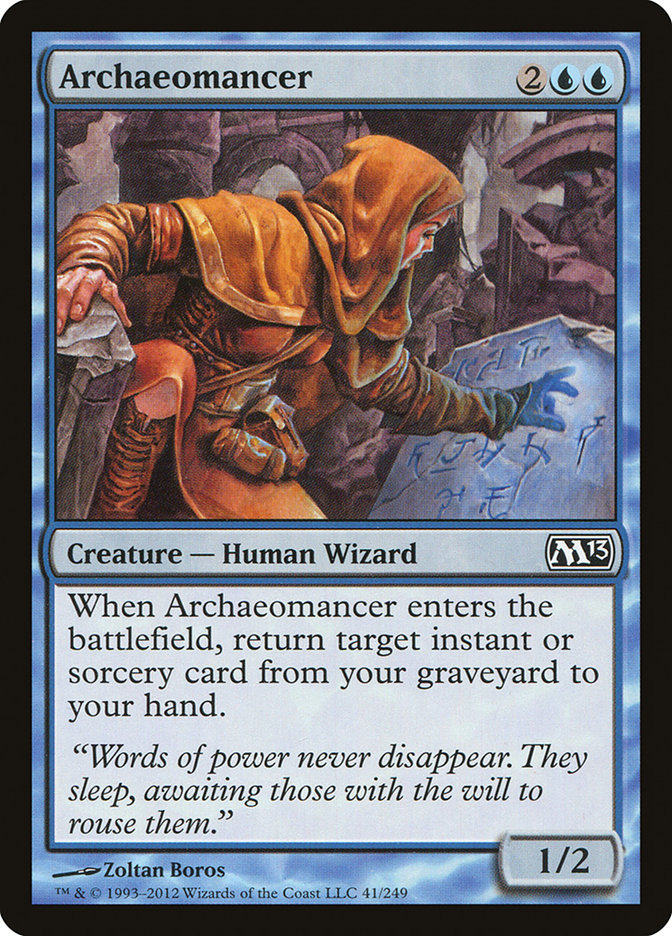 Archaeomancer M13-41 Magic 2013 Magic card