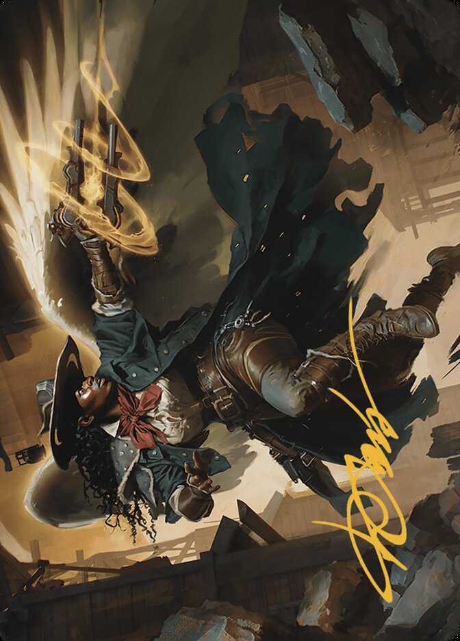 Archangel of Tithes // Archangel of Tithes AOTJ-1 Outlaws of Thunder Junction Art Series Magic card