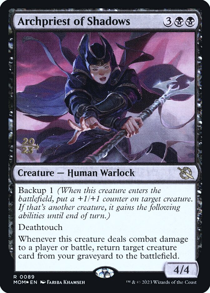 Archpriest of Shadows PMOM-89S March of the Machine Promos Magic card