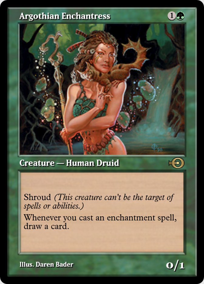 Argothian Enchantress PRM-36104 Magic Online Promos Magic card