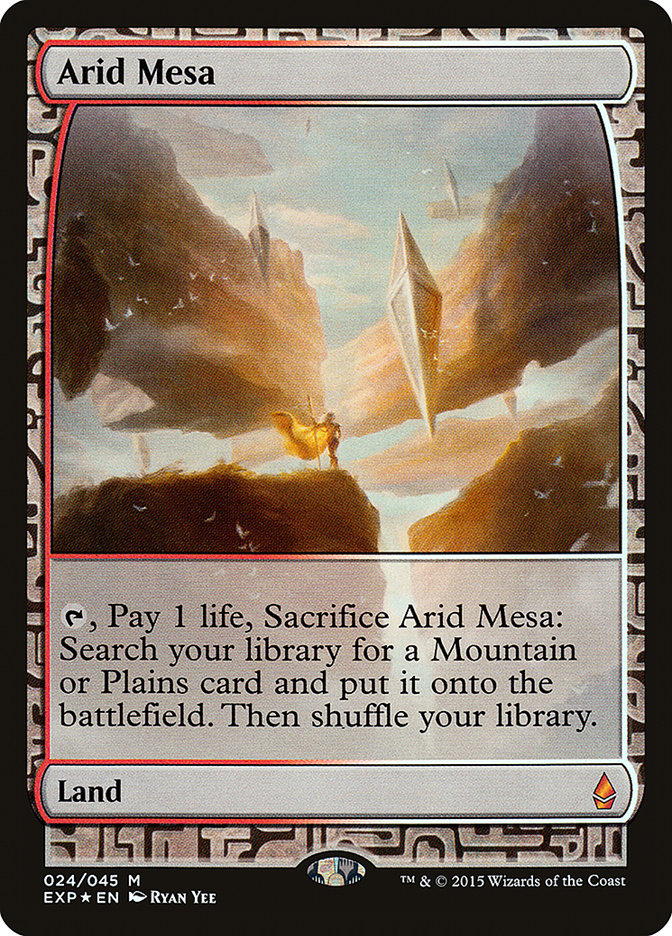 Arid Mesa EXP-24 Zendikar Expeditions Magic card