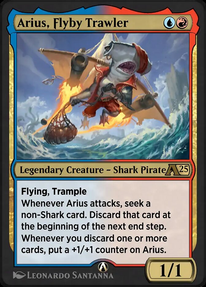 Arius, Flyby Trawler YDFT-21 Alchemy: Aetherdrift Magic card