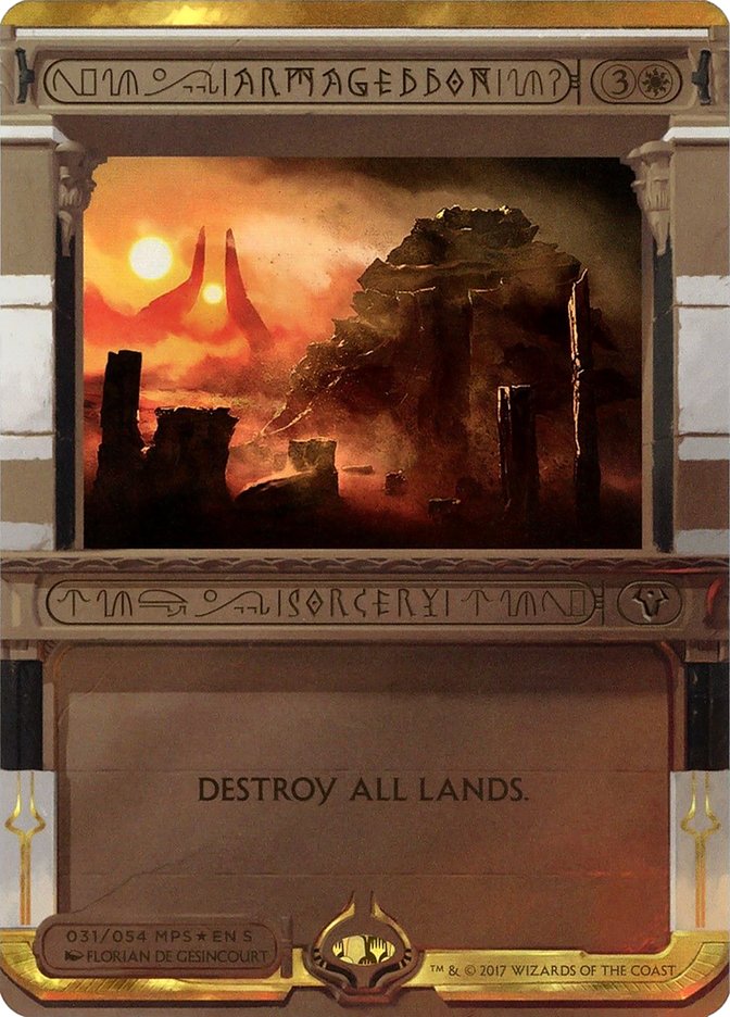 Armageddon MP2-31 Amonkhet Invocations Magic card