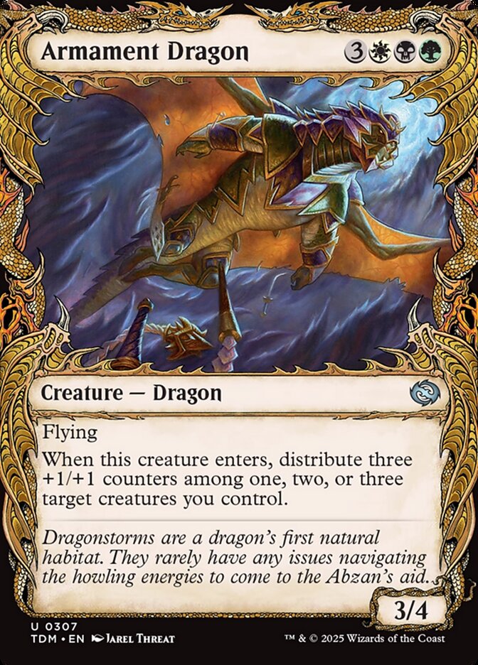 Armament Dragon TDM-307 Tarkir: Dragonstorm Magic card