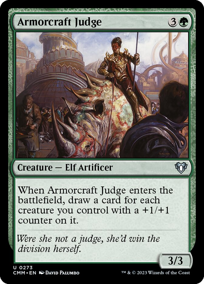 Armorcraft Judge CMM-273 Commander Masters Magic card